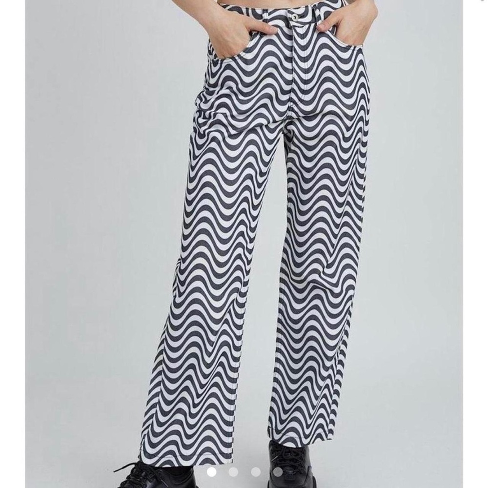 The Ragged Priest graphic denim